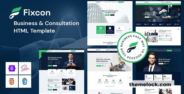 Fixcon - Business And Consulting HTML Template