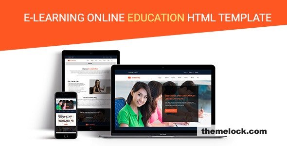 E-LEARNING - Online Education Bootstrap HTML Template