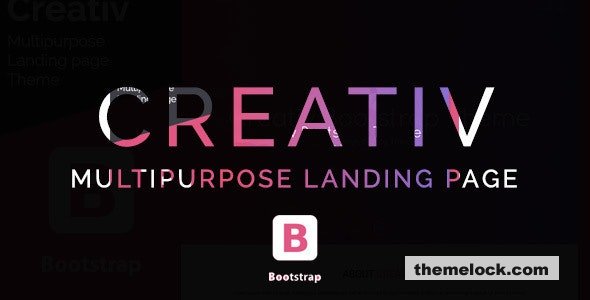 Creativ - Landing Page Multipurpose Theme