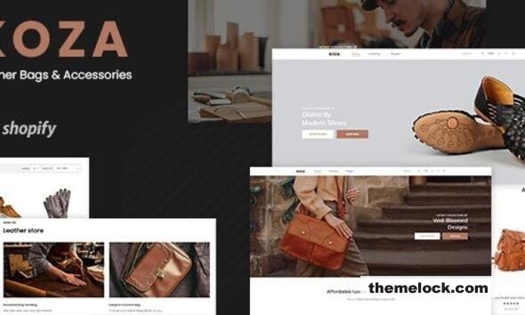 Koza - Leather Market Premium Shopify Theme