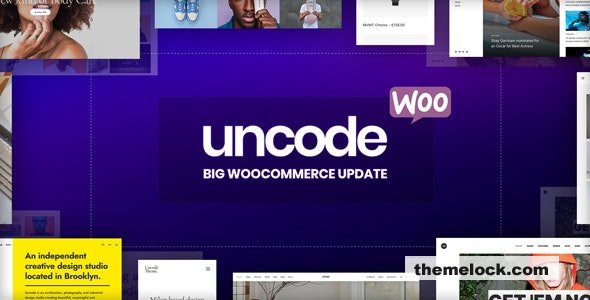 Uncode v2.7.4 - Creative & WooCommerce WordPress Theme