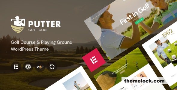 Putter v1.7.0 - Golf Course & Playing Ground WordPress Theme