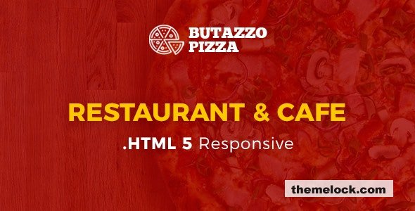 Butazzo Pizza v1.0 - Restaurant & Pizza One Page HTML Template