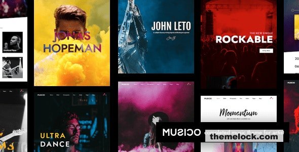Musico v3.2.4 - Music WordPress Theme