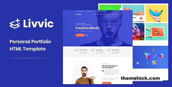 Livvic - Personal Portfolio HTML Template