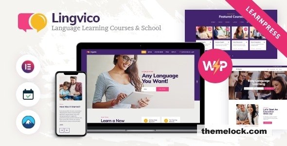 Lingvico v1.0.8 - Language Center & Training Courses WordPress Theme