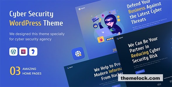Cycure v1.0.1 - Cyber Security Services WordPress Theme