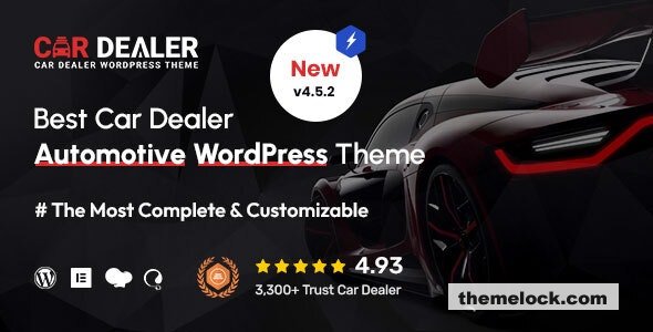 Car Dealer v4.6.0 - Automotive Responsive WordPress Theme