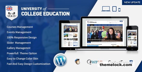 University v2.1 - Education Responsive WordPress Theme