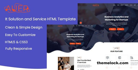 Auer - Creative & It Solution HTML Template