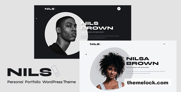 Nils v1.0 - Personal Portfolio WordPress Theme