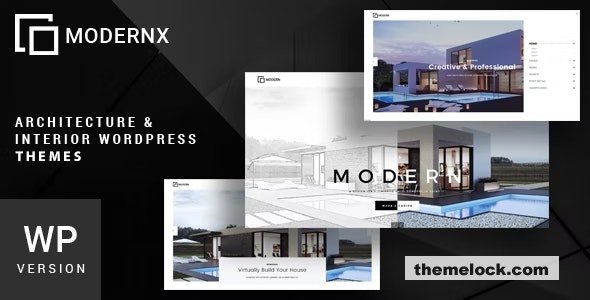 Modernx v1.0 - Architecture & Interior WordPress Theme