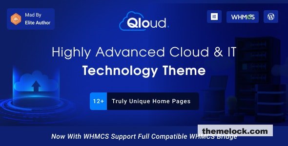 Qloud v3.0.1 - Cloud Computing, Apps & Server WordPress Theme