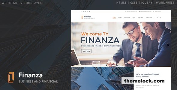 Finanza v1.3.4 - Business & Financial WordPress