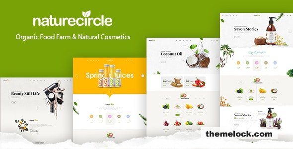 NatureCircle v1.1.3 - Organic Theme for WooCommerce WordPress