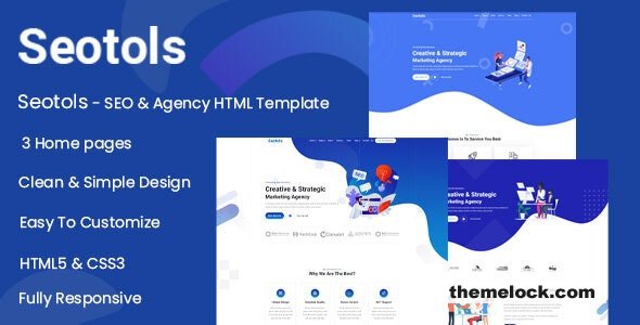 Seotols v1.0 - SEO And Agency HTML Template
