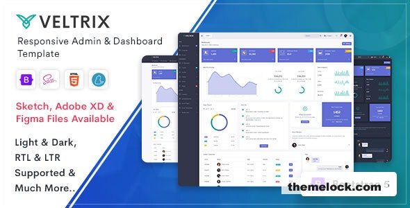 Veltrix v4.2.0 - Admin & Dashboard Template