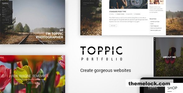 TopPic v4.1.5 - Portfolio Photography Theme