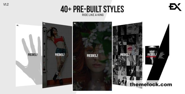Rebel v1.2 - Creative Portfolio Template