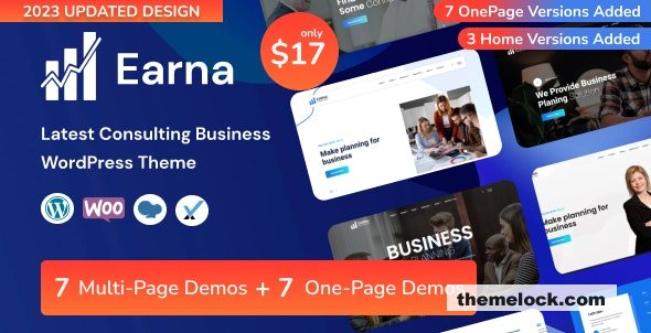 Earna 1.1.1 - Consulting Business WordPress Theme