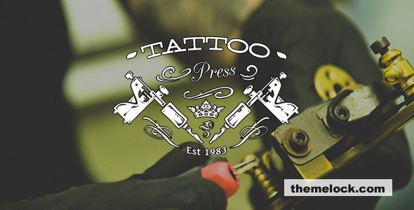 TattooPress v3.4.2 - A Wordpress Theme for Ink Artists