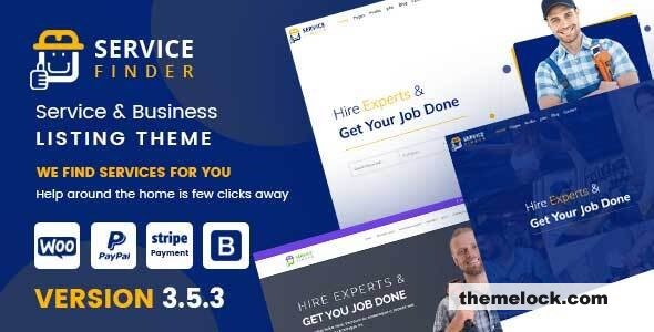 Service Finder v3.5.3 - Provider and Business Listing Theme