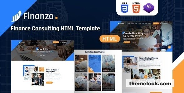 Finanzo - HTML Template