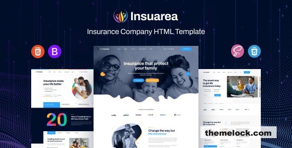 Insuarea v1.0 - Insurance Company HTML5 Template