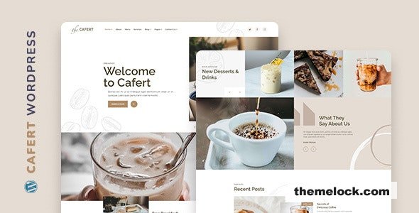 Cafert v1.0 – Cafe and Restaurant WordPress Theme