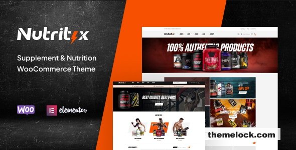 Nutritix v1.1.5 - Supplement & Nutrition WooCommerce Theme