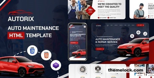 Autorix - Auto Maintenance HTML Template