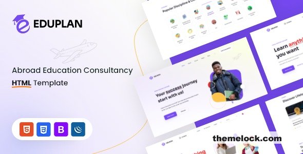 Eduplan - Education Consultancy HTML Template