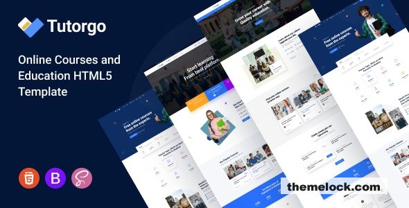 Tutorgo - Online Learning and Education HTML Template
