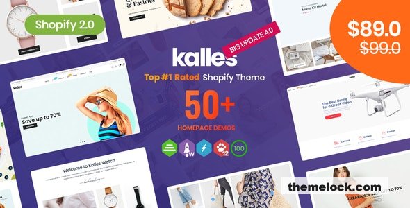 Kalles v4.1.1 - Clean, Versatile, Responsive Shopify Theme - RTL support