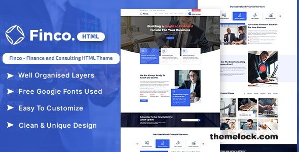 Finco - Finance and Consulting HTML Theme
