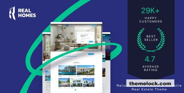 RealHomes v4.0.1 - Estate Sale and Rental WordPress Theme