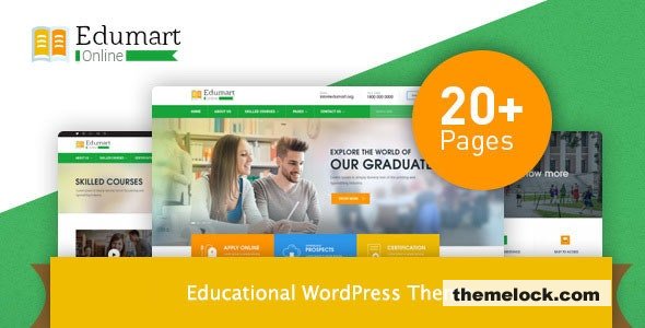 Edumart – Education WordPress Theme – 21 December 2022