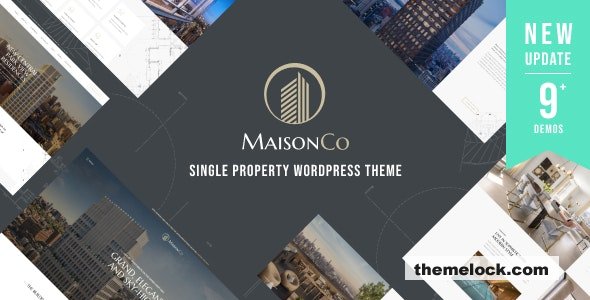 MaisonCo v2.0.0 - Single Property WordPress Theme