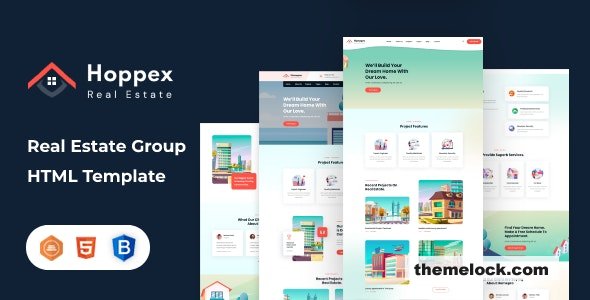 Hoppex - Real Estate and Architect HTML Template