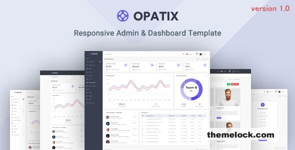 Opatix – Admin & Dashboard Template