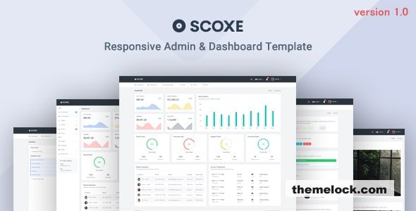 Scoxe - Admin & Dashboard Template