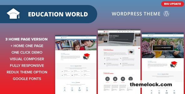 Education World WordPress Theme