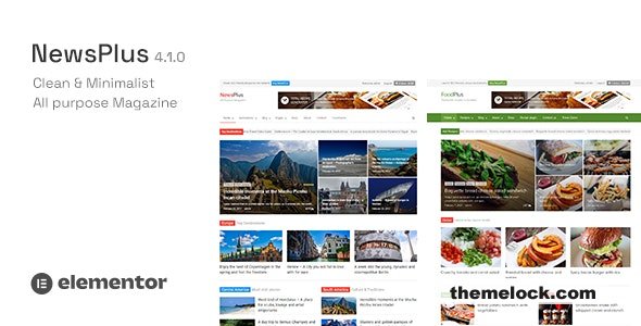 NewsPlus v4.1.0 - News and Magazine WordPress theme