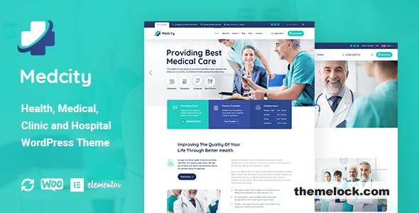 Medcity v1.0.2 - Health & Medical WordPress Theme
