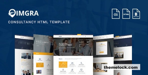 IMGRA - Immigration Business Consultancy Services Agency Template