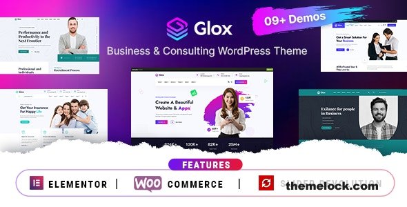 Glox v1.0.5 - Business & Consulting WordPress Theme
