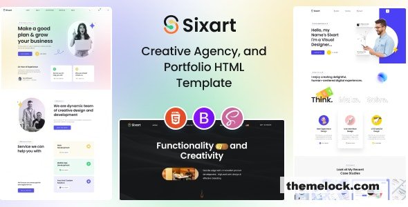 Sixart - Digital Agency HTML Template