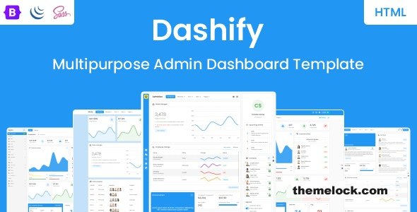 Dashify - Multipurpose Admin Dashboard Template