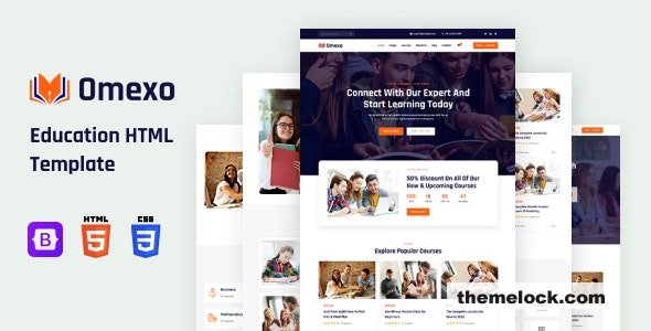 Omexo - Education HTML Template