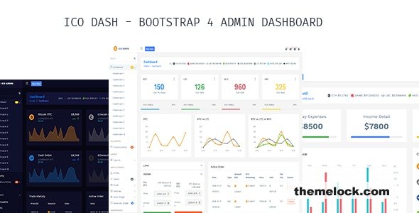 Ameen - Bootstrap Admin Dashboard HTML Template